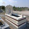 Mộ đá cẩm thạch đẹp MKM019 với sự khác biệt nổi bật