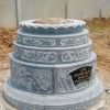 Mộ đá tròn đẹp - Thiết kế chuẩn phong thủy MT10