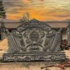 Mẫu Cuốn thư (bình phong - trấn trạch) đá đẹp - CT001