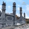 Xây dựng mẫu cột đá đồng trụ chuẩn phong thủy CD005 sắc nét
